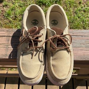 Khaki Timberland Casual Shoes